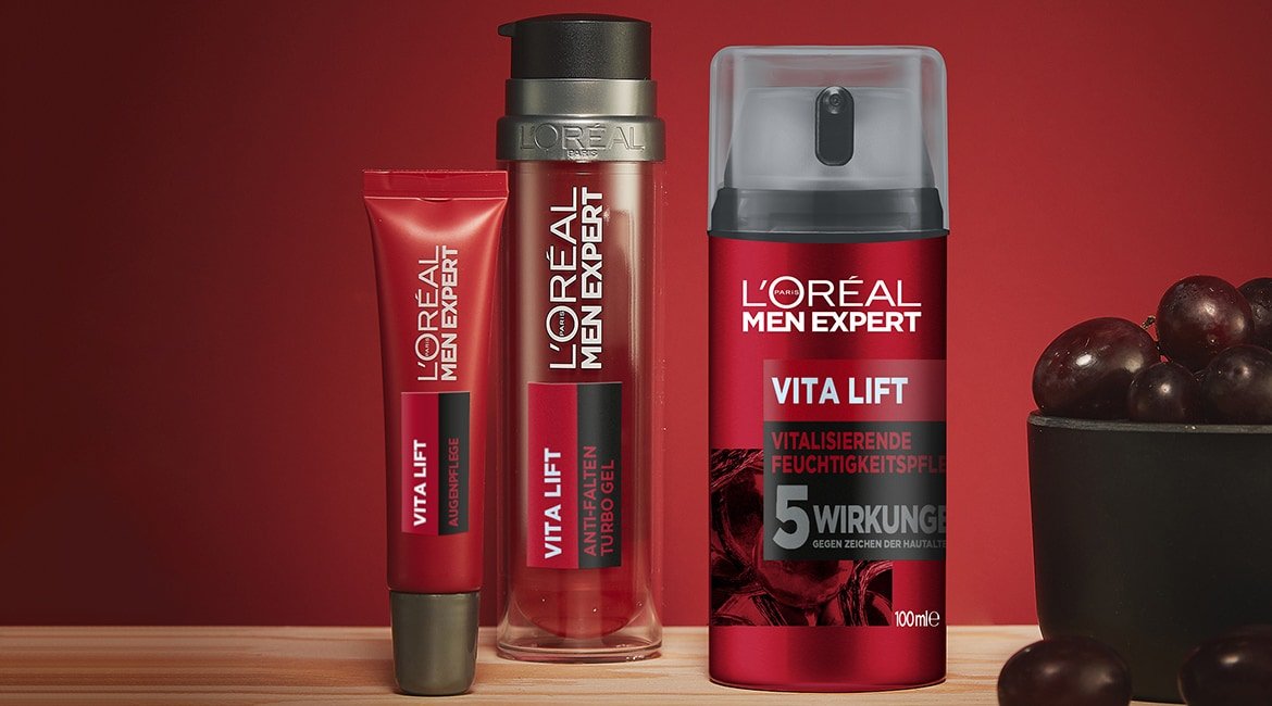 Produktreihe Vita Lift von L'Oréal Paris Men Expert